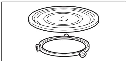 AEG-ELECTROLUX MFC3026SM - Kit piatto girevole - 2