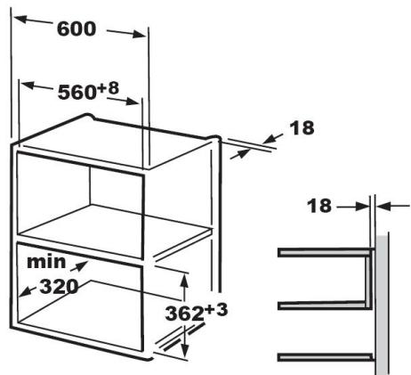 AMICA AMGF20M1GS - BUILT-IN FURNITURE - 1