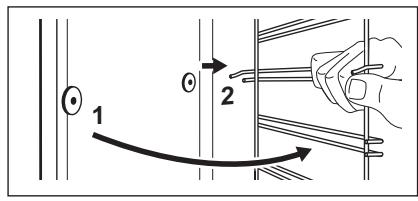 AEG-ELECTROLUX BCB331011M - Comment enlever : Supports de grille / panneaux catalytiques - 2