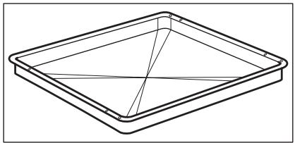 AEG-ELECTROLUX BBB8000QB - Microwave bottom glass plate - 1