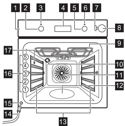 ELECTROLUX EOC3S40X - EOC3S40X - Gesamtansicht - 1
