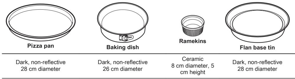 ELECTROLUX EOC3S40X  -  EOC3S40X - Moist Fan Baking - recommended accessories - 1