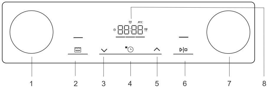 HISENSE BSA65226AB - Bandeau de commandes - 1