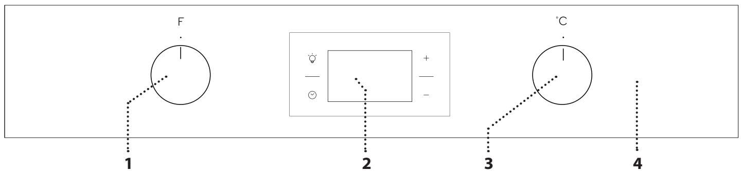 INDESIT IFW6841JHIX - PANNEAU DE COMMANDES - 1