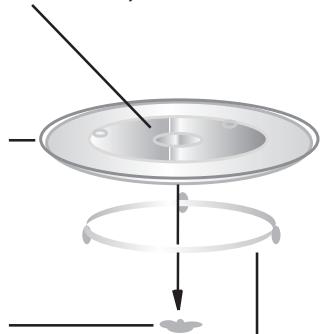 HOTPOINT MWHA 222.1 X - Eixo do — prato rotativo - 1