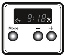 CONTINENTAL EDISON CEF64PIX - Ajuste de hora com aviso sonoro - 9