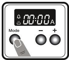 CONTINENTAL EDISON CEF64PIX - Audible warning time adjustment - 1