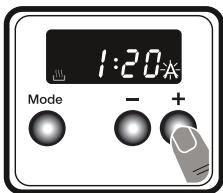 CONTINENTAL EDISON CEF64PIX - Semi-automatic time adjustment (cooking period) - 2
