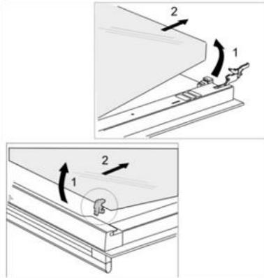 HISENSE HI55222BW - DÉMONTAGE ET REMONTAGE DES VITRES DE LA PORTE DU FOUR - 2