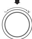 LG MJ-3965BCR  -  MJ3965BCR -  MJ3965BIB -  MJ3965BPH -  MJ3965BPS - Molette plus/moins - 16