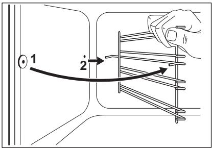 FAURE FCM54041WA  -  FCM54041WA - RETRAIT DES SUPPORTS DE GRILLE - 3
