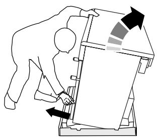 FALCON CLASSIC 110 CERAMIC - Déplacement de la cusinière - 1