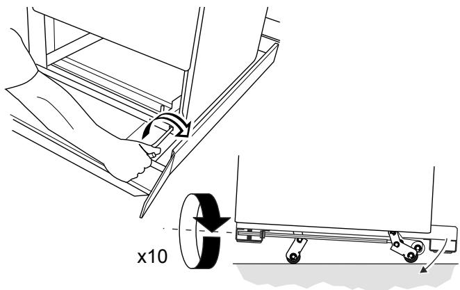 FALCON CLASSIC 110 CERAMIC - Déplacement de la cusinière - 7