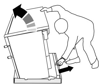 FALCON CLASSIC 110 CERAMIC - Déplacement de la cusinière - 2