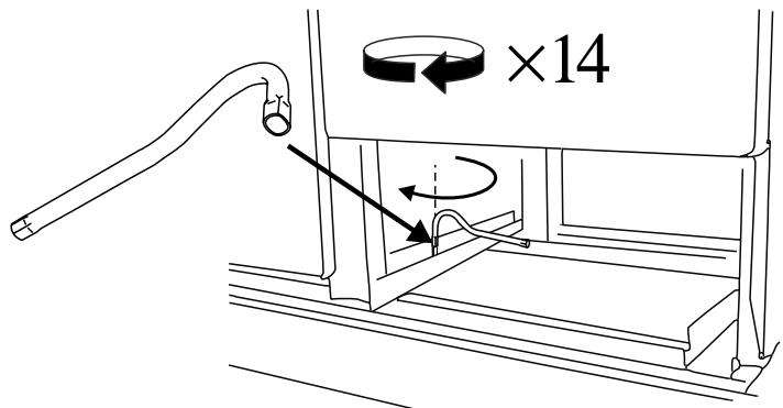 FALCON CLASSIC 110 CERAMIC - Déplacement de la cusinière - 5