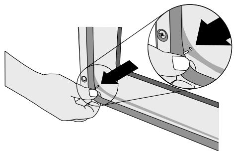 FALCON CLASSIC 110 CERAMIC - Réglage de la gâche du loquet de porte de four - 1