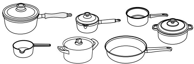 FALCON CLASSIC 110 CERAMIC - Cooking on the Hob - 1