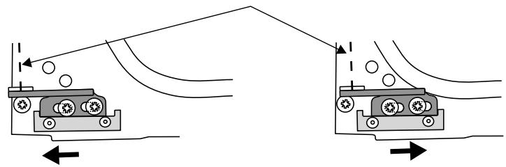 FALCON CLASSIC 110 CERAMIC - Réglage de l'angle de la porte du four - 3