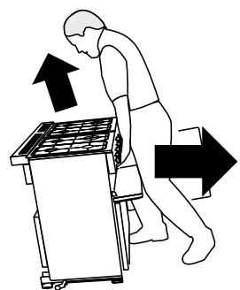 FALCON CLASSIC 110 CERAMIC - Déplacement de la cusinière - 8