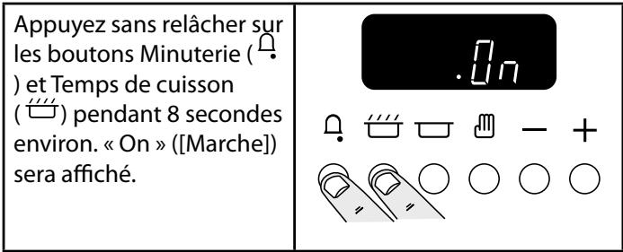 FALCON CLASSIC 110 CERAMIC - Activation de la fonction de verrouillage - 1