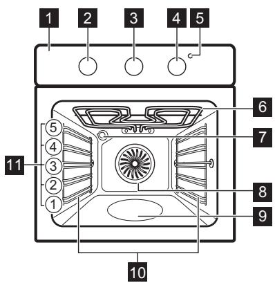 ELECTROLUX EOH2H00K - Descripción general - 1