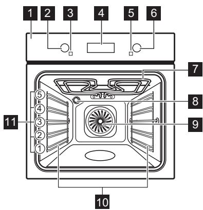 AEG-ELECTROLUX BEE431011M - Gesamtansicht - 1