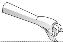 HOTPOINT MN 613 IX - POIGNEE POUR LE PLAT CRISP - 1