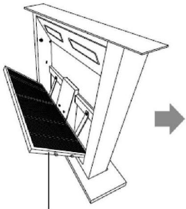 HAIER HADD9SS6B - HADD9SS6B - Ataşaarea filtrelor - 2