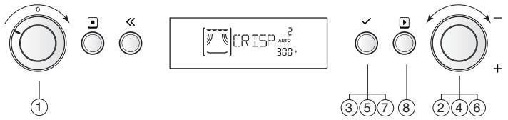 KITCHENAID KMQCX 38600 - Auto Crisp (Crisp automatique) - 1