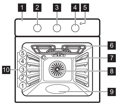 ELECTROLUX EOH2H004K  -  EOH2H00BX -  EOH2H004K - Vued'ensemble - 1