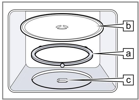 BOSCH BFL520MB0 - BFL520MS0 - BFL520MB0 - BFL520MS0-B - BFL520MB0-B - Drehteller einsetzen - 1