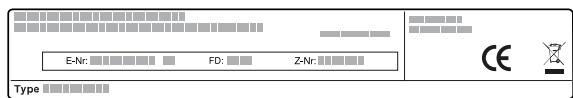 BOSCH BFL520MB0 - BFL520MS0 - BFL520MB0 - BFL520MS0-B - BFL520MB0-B - Erzeugnisnummer (E-Nr.) und Fertigungsnummer (FD) - 1