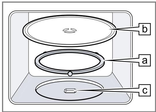 BOSCH BFL520MB0 - BFL520MS0 - BFL520MB0 - BFL520MS0-B - BFL520MB0-B - Mise en place du plateau tournant - 1