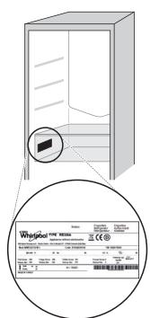 WHIRLPOOL WB70I952X - A VEVÖSZOLGÁLAT ELÉRHETÖSEGEI - 1