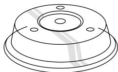HOTPOINT MN413IXHA  -  MN 413 IX HA - COUVERCLE (SELON LE MODELE) - 1
