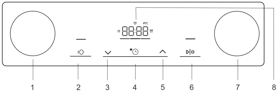 HISENSE BSA66226AX GT - Bandeau de commandes - 1