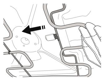 HOTPOINT FA2530HIXHA - ABAISSERL'ELÉMENT CHAUFFANT SUPÉRIEUR - 2