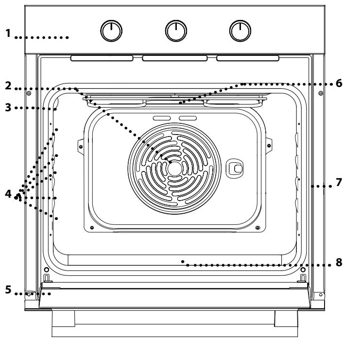 HOTPOINT FA2530HIXHA - DESCRIPTION DU PRODUIT - 1