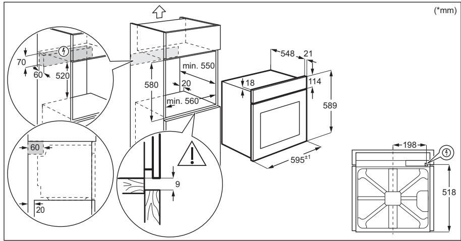 ELECTROLUX EOH3H00X  -  EOH3H54X - Touches sensitives - 8