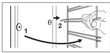 ELECTROLUX EOH3H00X  -  EOH3H54X - Come rimuovere: Supporti del ripiano - 2