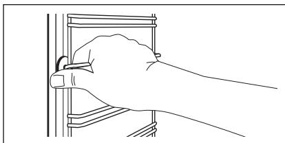 ELECTROLUX EOH3H00X  -  EOH3H54X - Come rimuovere: Supporti del ripiano - 1