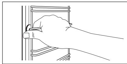 ELECTROLUX EOH3H00X  -  EOH3H54X - Comment retirer : Supports de grille - 1
