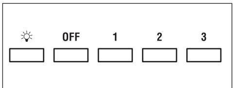 FALMEC EXPLOIT - Przycisk SILNIKA - 1, 2, 3, OFF - 1