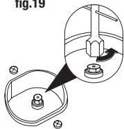 AIRLUX CC902GTIX3 - RéGLAGE DU MINIMUM SUR LE BRULEUR FOUR ET BRULEUR GRILL (fig. 22 page 14) - 2