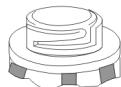 AMICA EB13522E - Remplacement de la lampe du four - 4