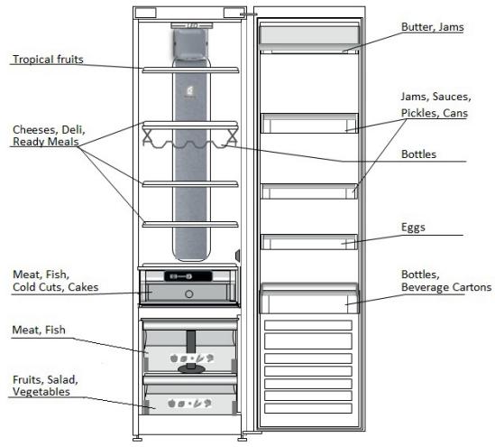 WHIRLPOOL SW8AM2YXR2 - MIEJSCE PRZECHOWWANIA Świeżej ZYWNOSCI I NAPOJÓW - 1