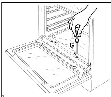BERTAZZONI PRO95I1T - Pour changer l'injecteur du bruleur du four, opérer de la façon suivante : - 1