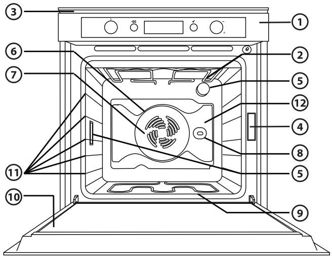 WHIRLPOOL AKZM 753/IX - Pour le branchement électrique, consulter la PARTIE relative à l'installation - 1