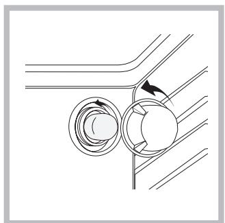 HOTPOINT 80242 - Replacing the light bulb - 1