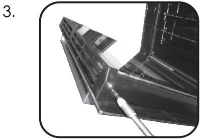 ROSIERES RFZP787IN WIFI - REMOVAL AND CLEANING OF THE GLASS DOOR - 5